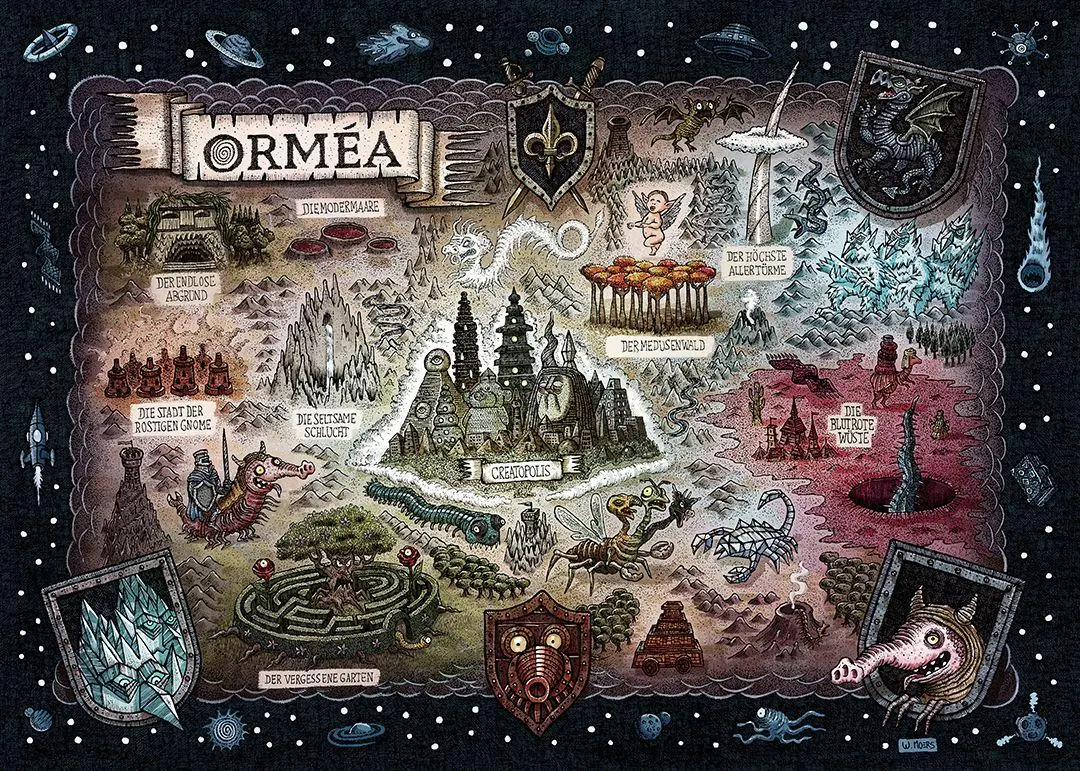 Bild: 4007742187712 | Orméa - das offizielle Puzzle aus der Zamonien-Welt von Walter Moers