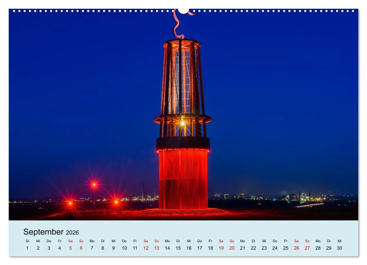 Bild: 9783457597712 | Ruhrnights (Wandkalender 2026 DIN A2 quer), CALVENDO Monatskalender