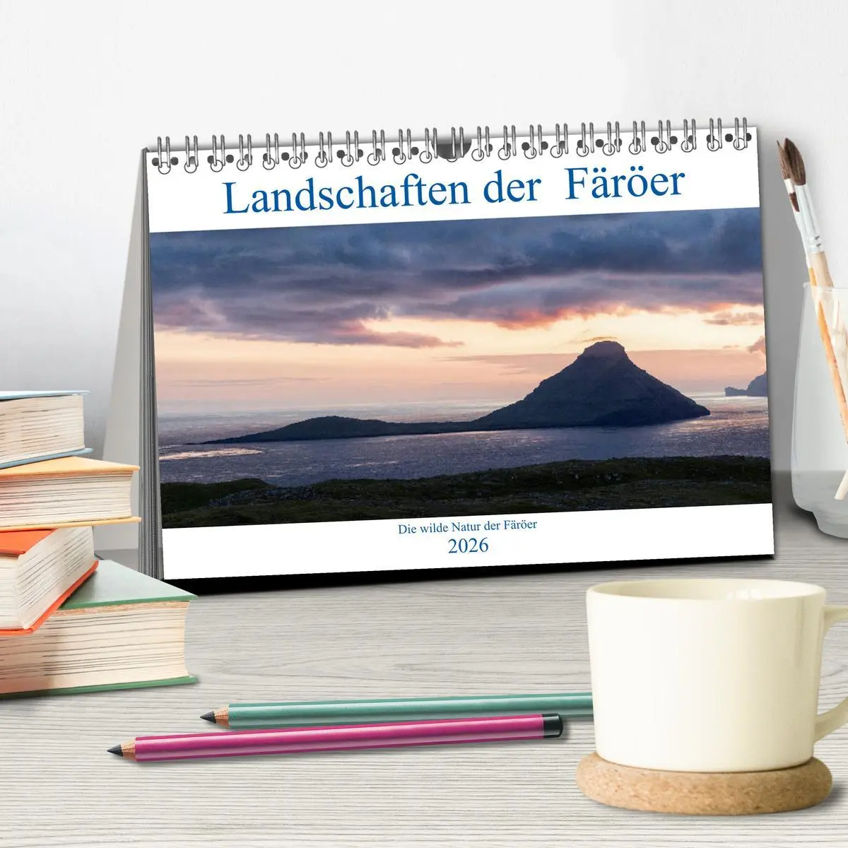 Bild: 9783457807712 | Landschaften Der Färöer (Tischkalender 2026 DIN A5 quer), CALVENDO...