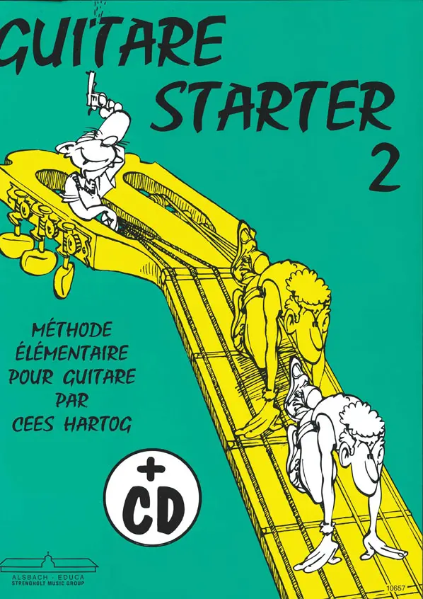 Cover: 9789043147712 | Guitare Starter Vol. 2 ( FR ) | Cees Hartog | Buch + CD