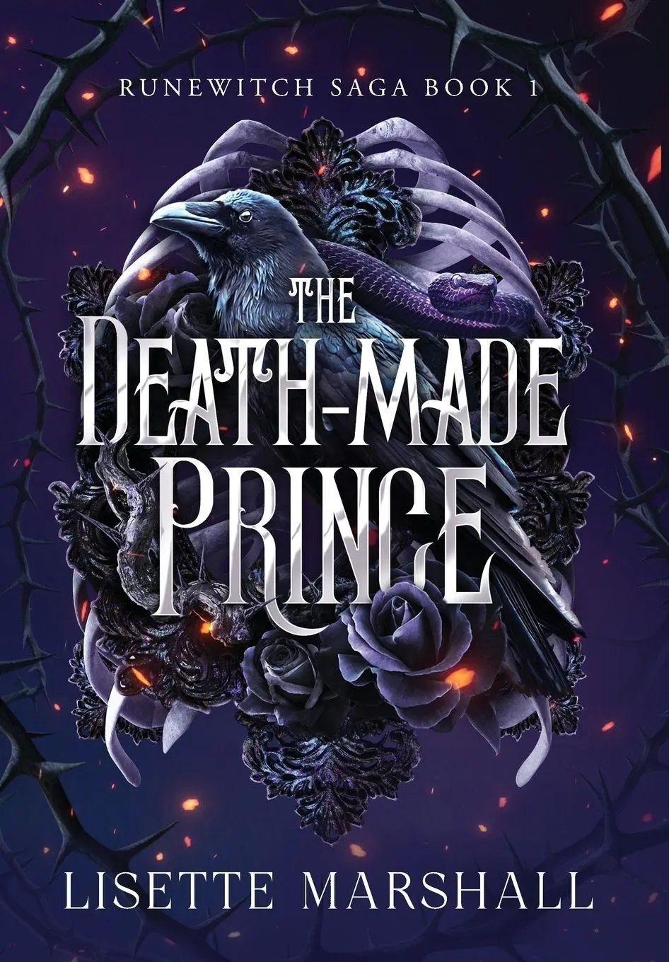 Cover: 9789083367712 | The Death-Made Prince | A Dark Fantasy Romance | Lisette Marshall