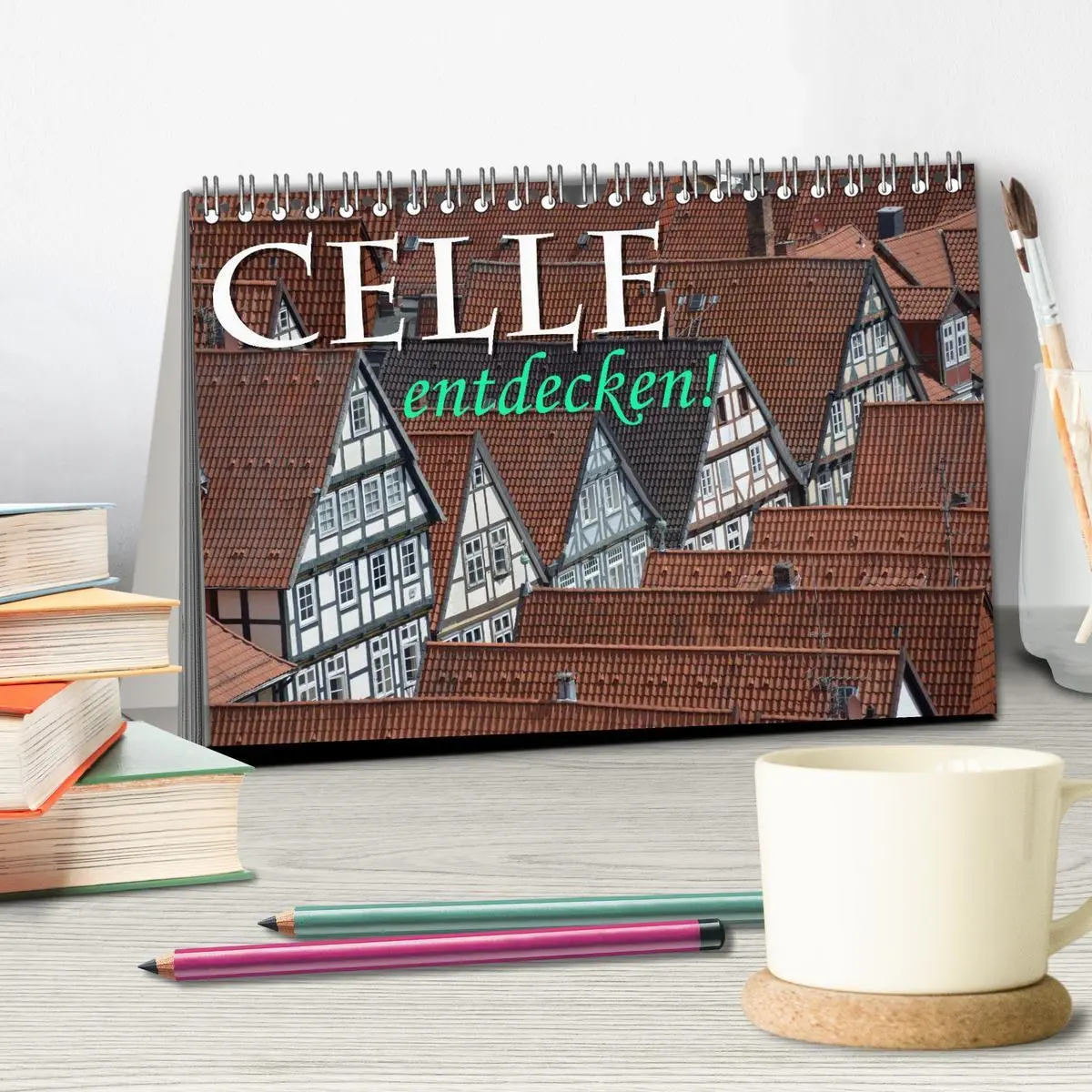 Bild: 9783516127812 | CELLE entdecken (Tischkalender 2026 DIN A5 quer), CALVENDO...