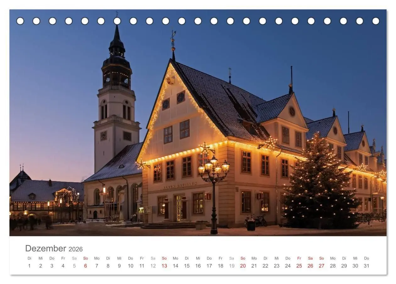 Bild: 9783516127812 | CELLE entdecken (Tischkalender 2026 DIN A5 quer), CALVENDO...