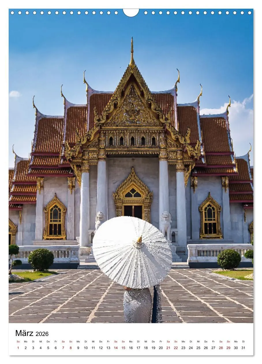 Bild: 9783516367812 | Faszination Thailand (Wandkalender 2026 DIN A3 hoch), CALVENDO...