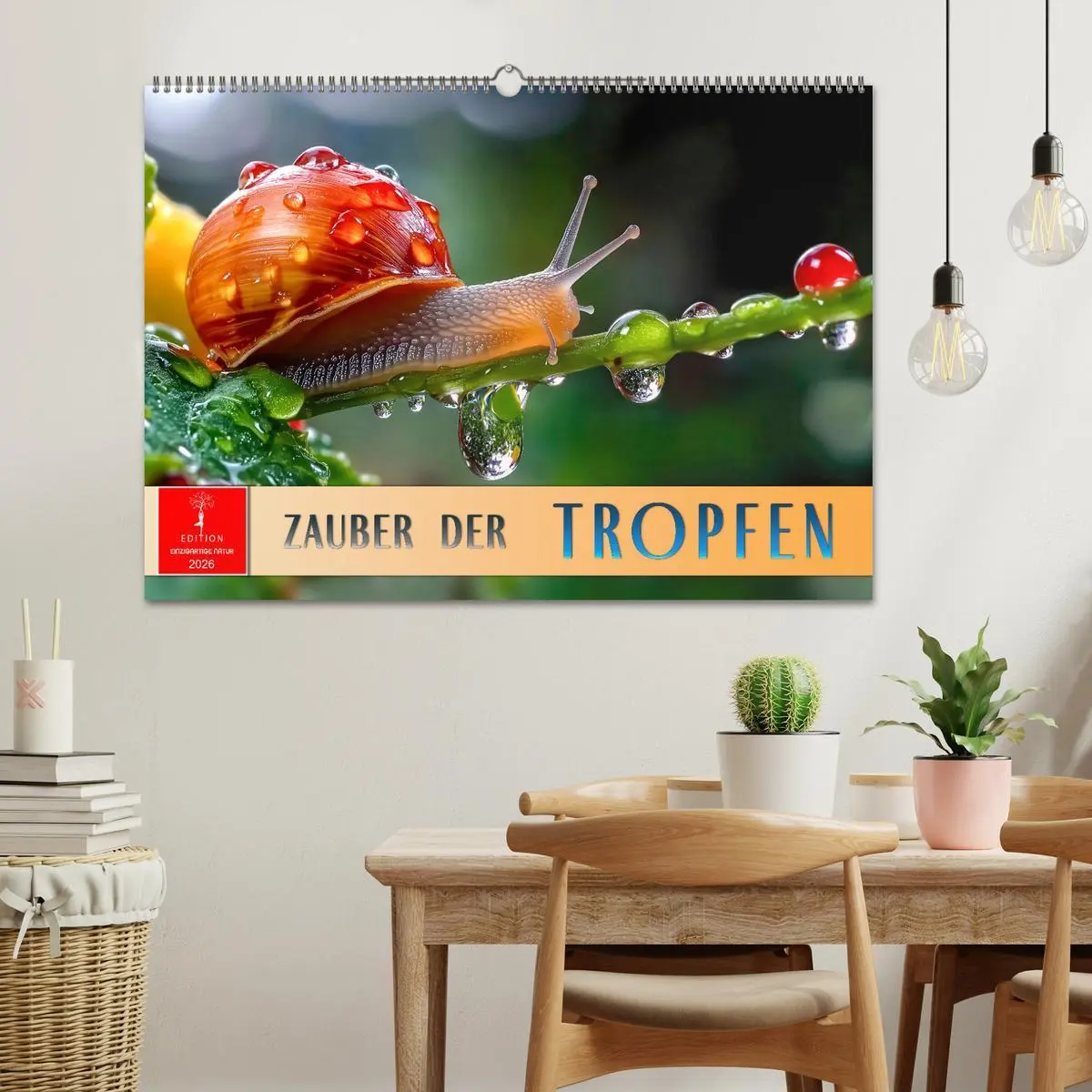 Bild: 9783457267912 | Zauber der Tropfen (Wandkalender 2026 DIN A2 quer), CALVENDO...