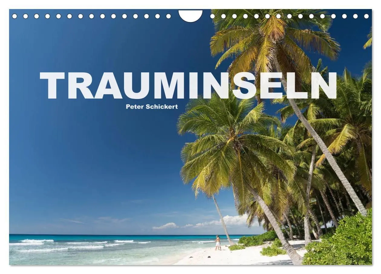 Cover: 9783457957912 | Trauminseln (Wandkalender 2026 DIN A4 quer), CALVENDO Monatskalender