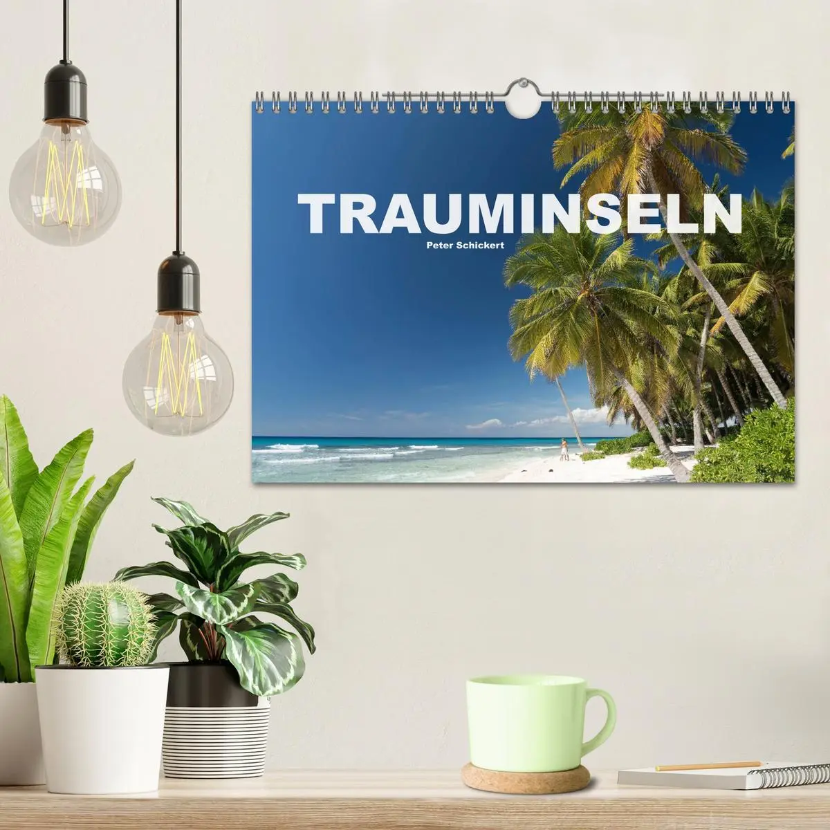 Bild: 9783457957912 | Trauminseln (Wandkalender 2026 DIN A4 quer), CALVENDO Monatskalender