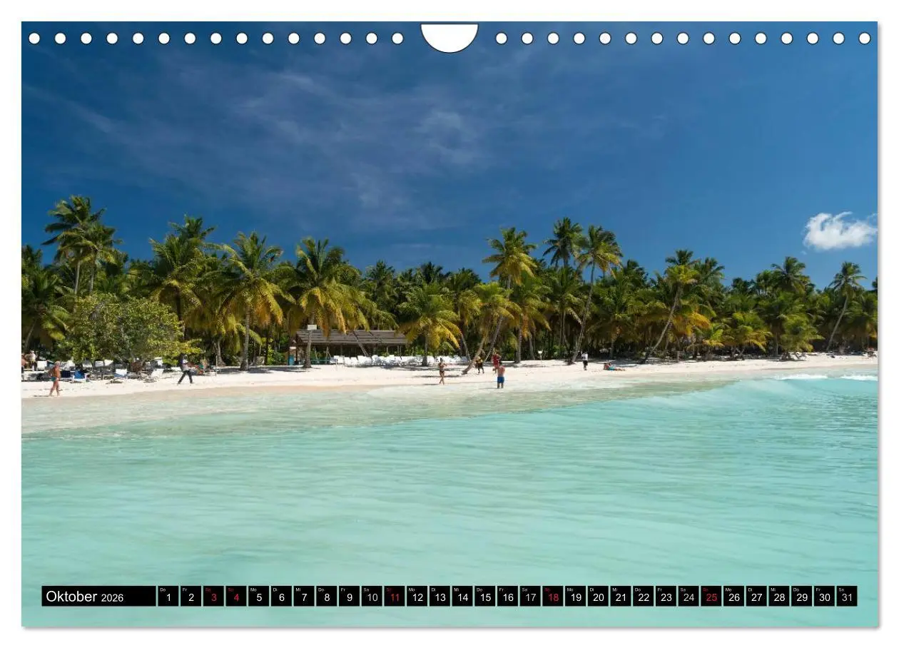 Bild: 9783457957912 | Trauminseln (Wandkalender 2026 DIN A4 quer), CALVENDO Monatskalender