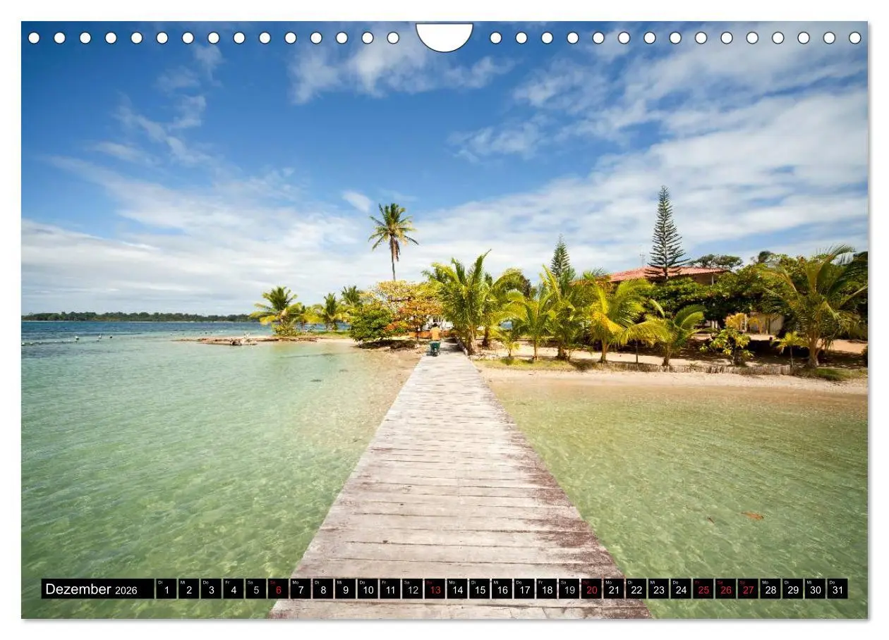 Bild: 9783457957912 | Trauminseln (Wandkalender 2026 DIN A4 quer), CALVENDO Monatskalender