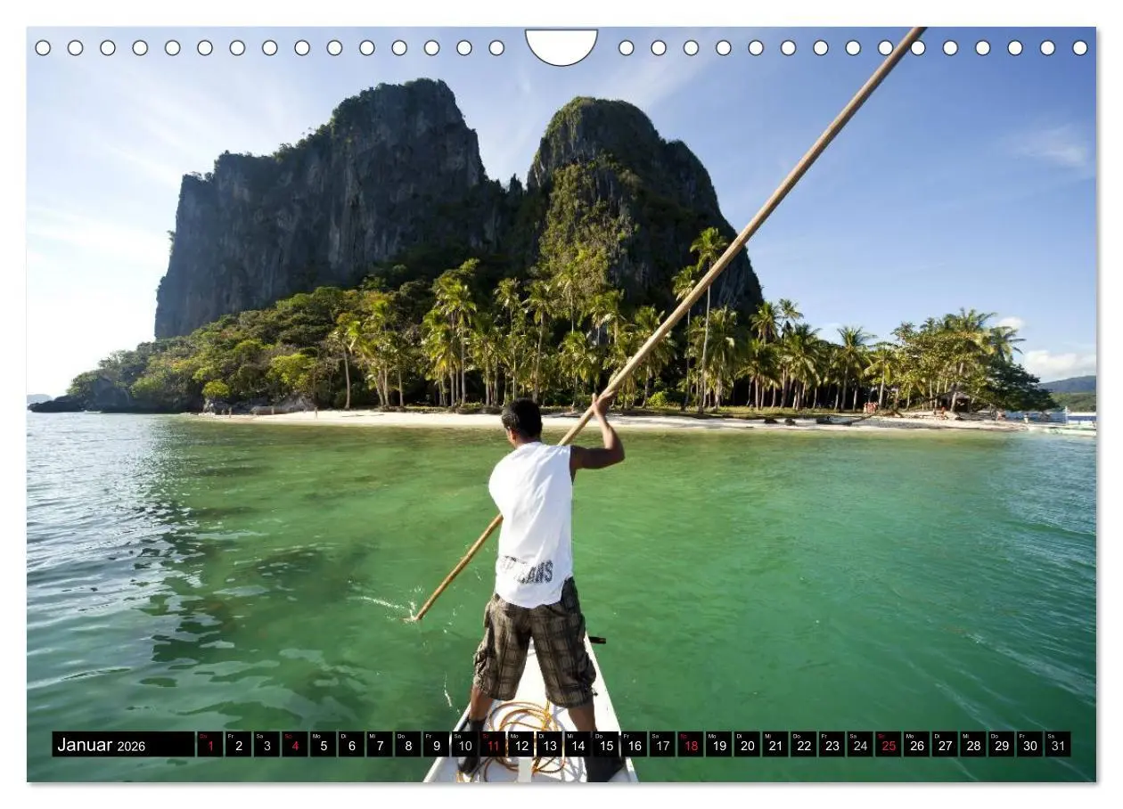 Bild: 9783457957912 | Trauminseln (Wandkalender 2026 DIN A4 quer), CALVENDO Monatskalender