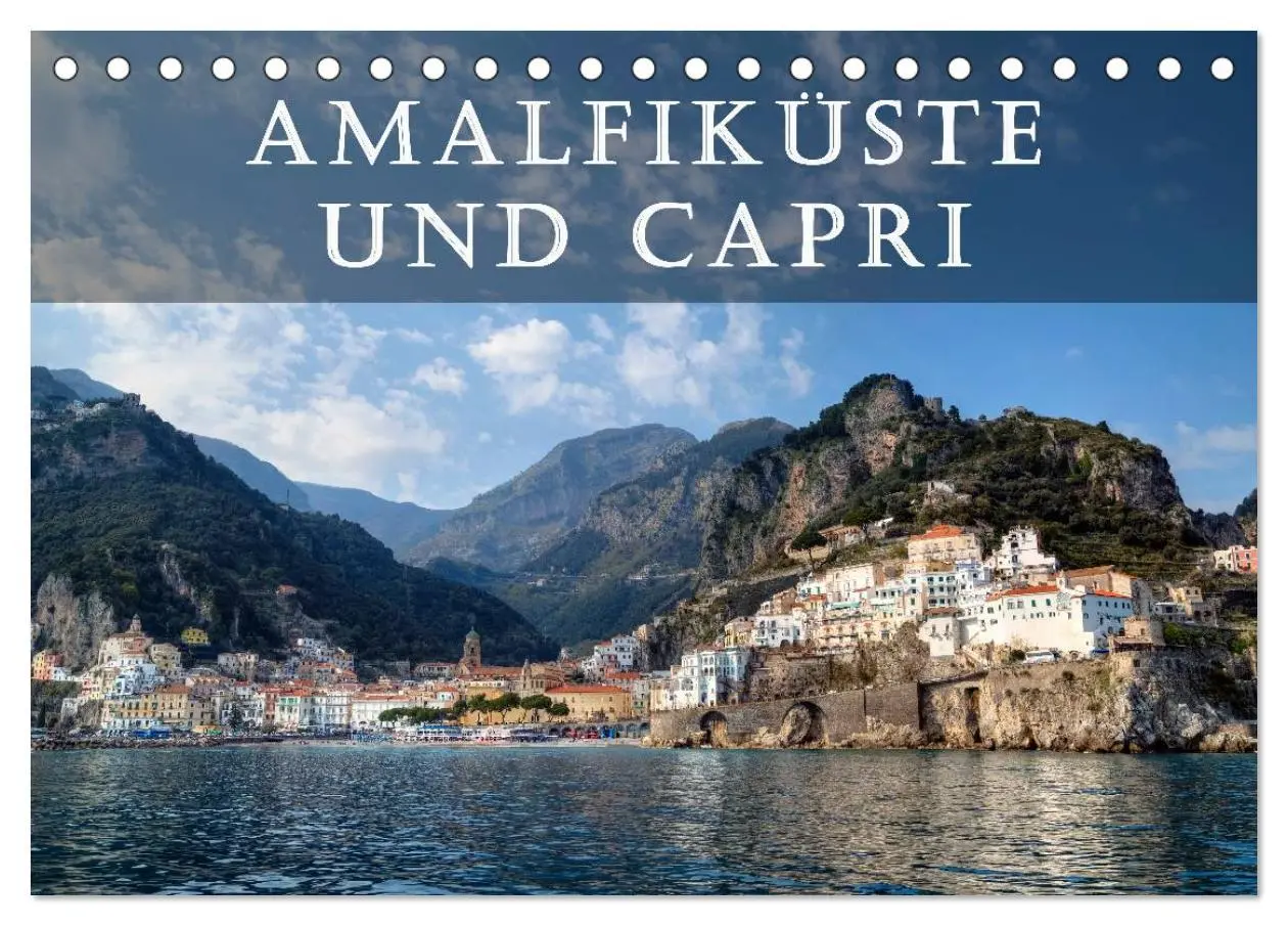Cover: 9783516047912 | Amalfiküste und Capri (Tischkalender 2026 DIN A5 quer), CALVENDO...