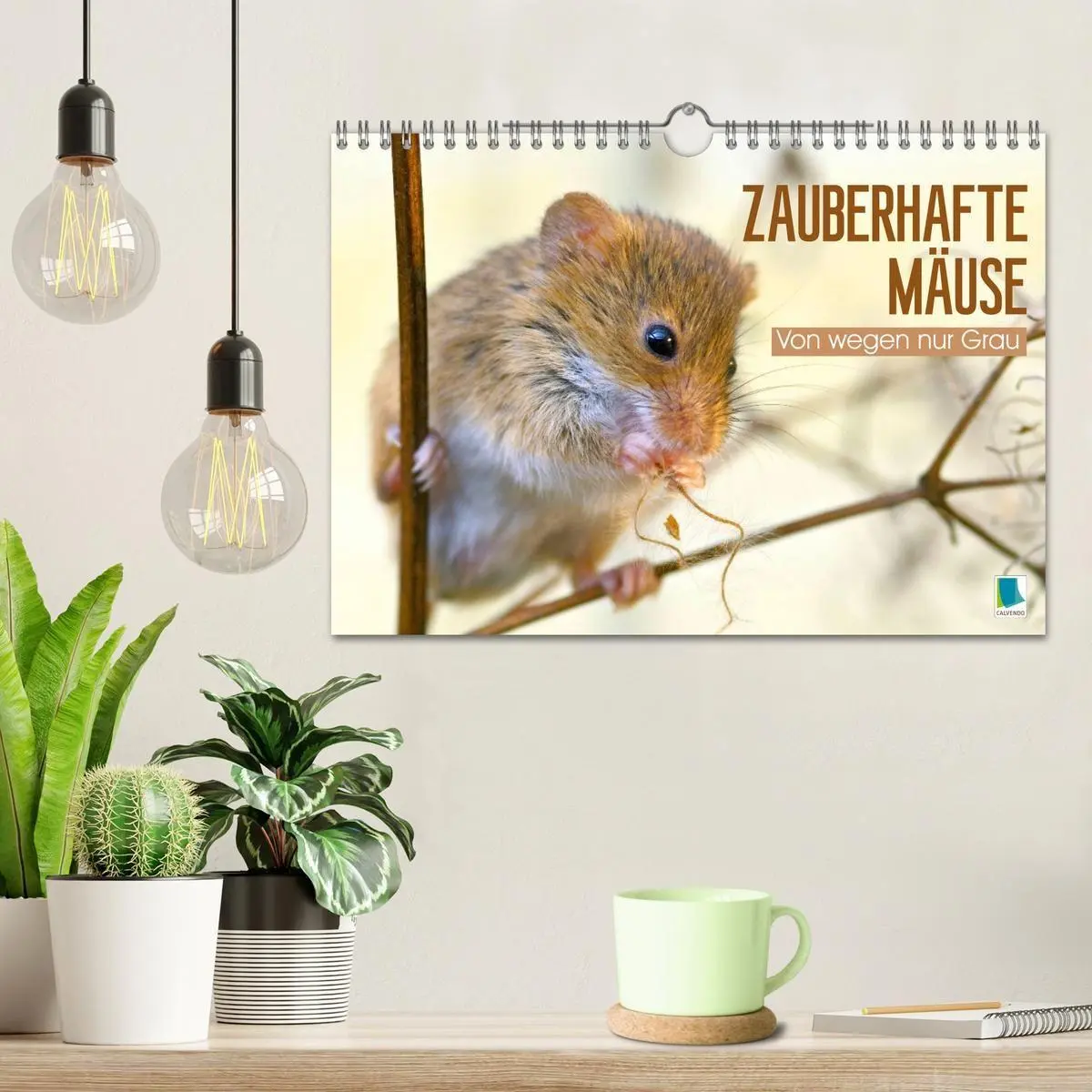 Bild: 9783516667912 | Zauberhafte Mäuse: Von wegen nur Grau (Wandkalender 2026 DIN A4...