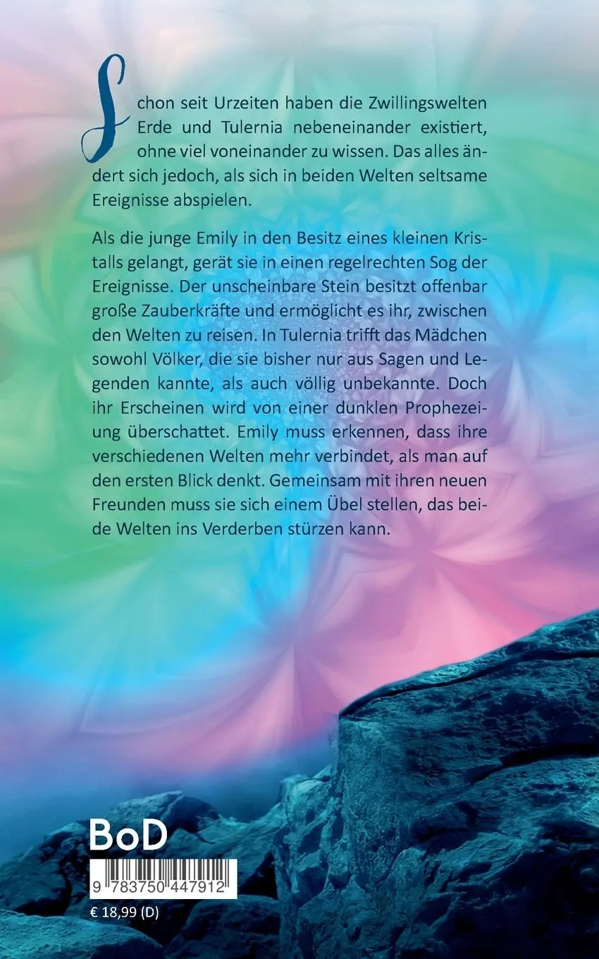 Rückseite: 9783750447912 | Der träumende Kristall | Ein spannendes Fantasyabenteuer | Manuel Sand