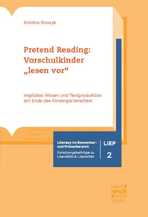 Pretend Reading: Vorschulkinder lesen vor