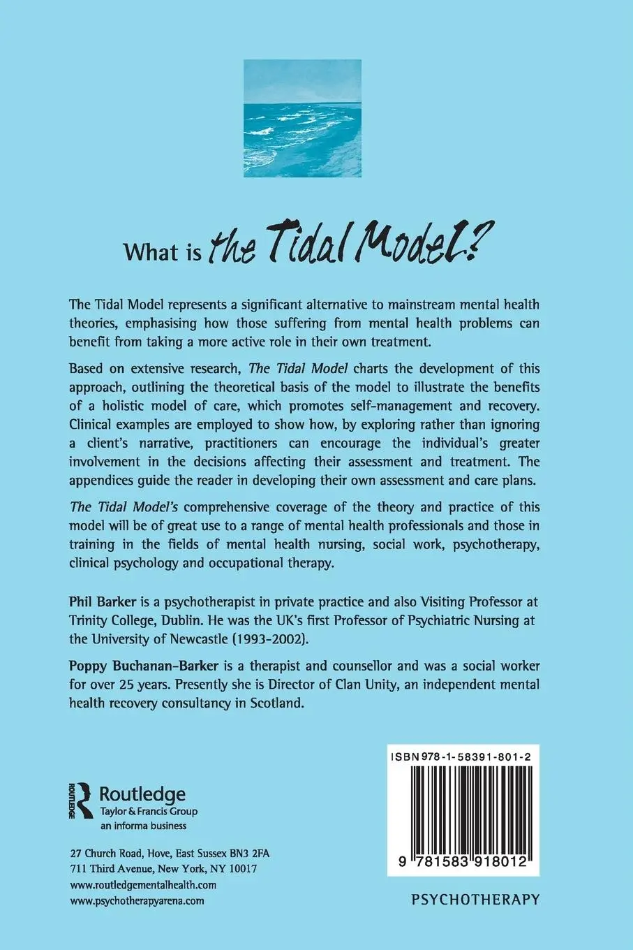Rückseite: 9781583918012 | The Tidal Model | A Guide for Mental Health Professionals | Buch