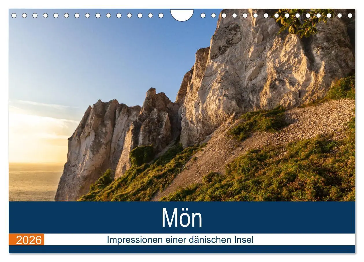Cover: 9783457778012 | Mön, Impressionen einer dänischen Insel (Wandkalender 2026 DIN A4...