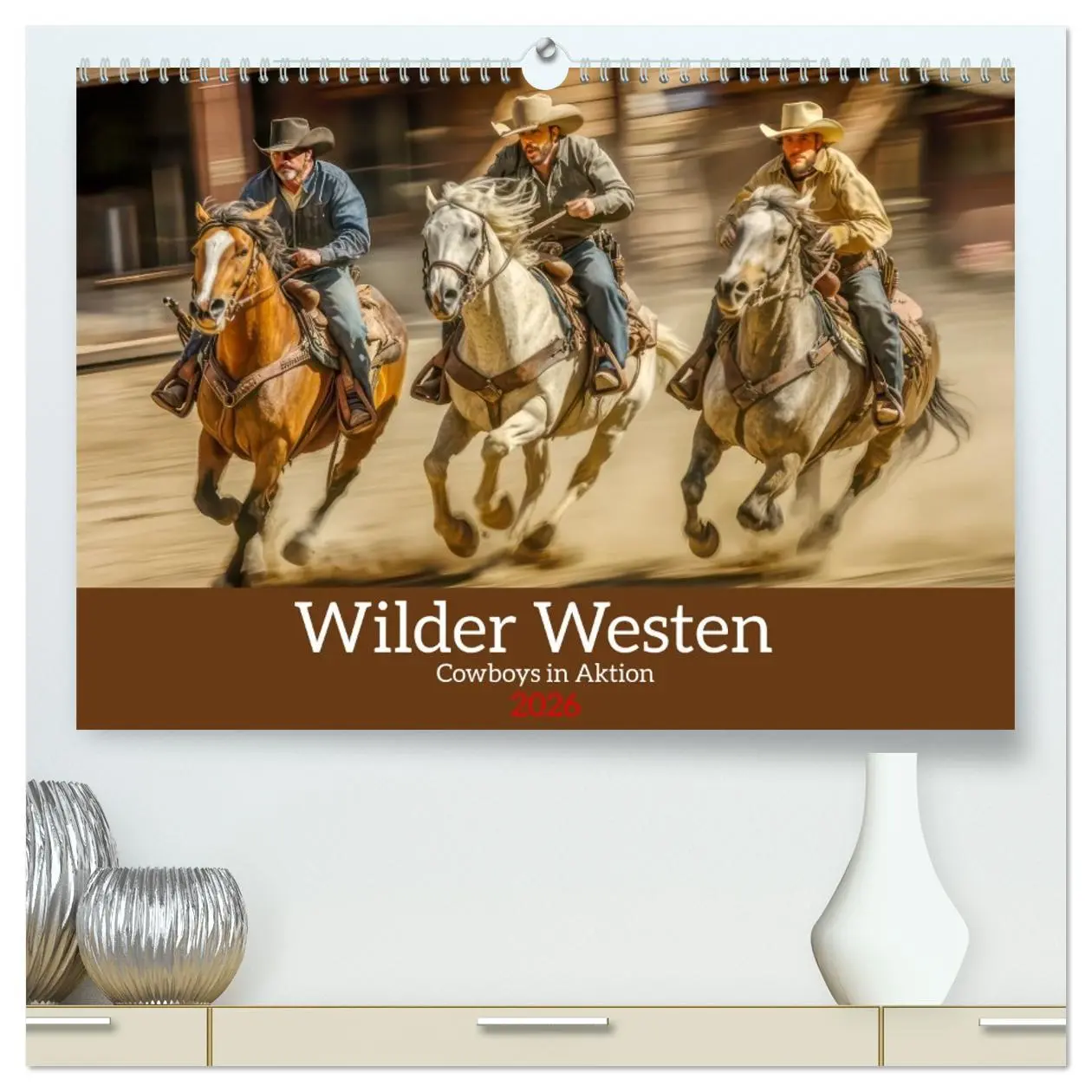 Cover: 9783516628012 | Wilder Westen - Cowboys in Aktion (hochwertiger Premium...