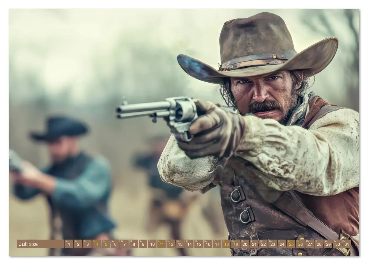 Bild: 9783516628012 | Wilder Westen - Cowboys in Aktion (hochwertiger Premium...
