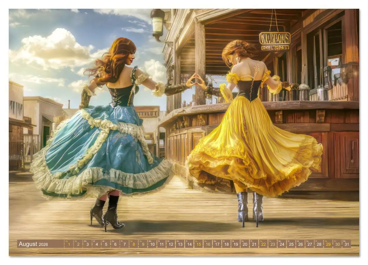 Bild: 9783516628012 | Wilder Westen - Cowboys in Aktion (hochwertiger Premium...