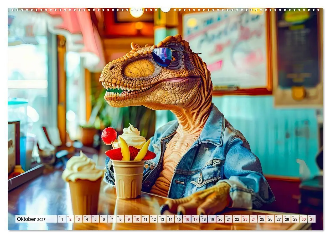 Bild: 9783516938012 | Dinosaurier Sommer - Urzeitlich witzige Strandparty (hochwertiger...