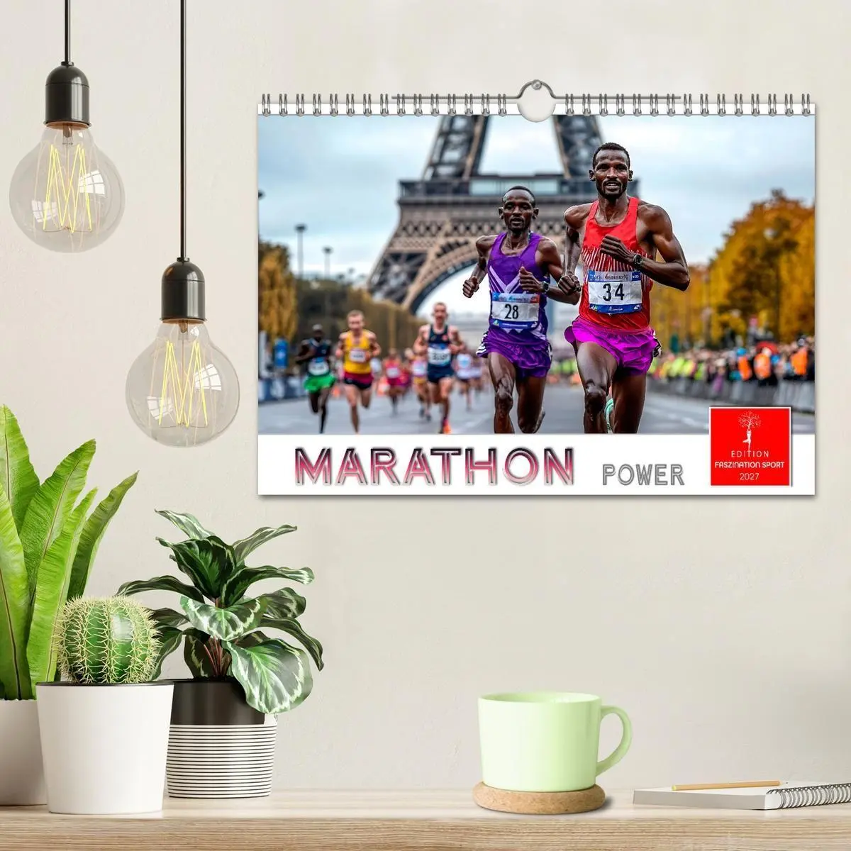 Bild: 9783569028012 | Marathon Power (Wandkalender 2027 DIN A4 quer), CALVENDO...