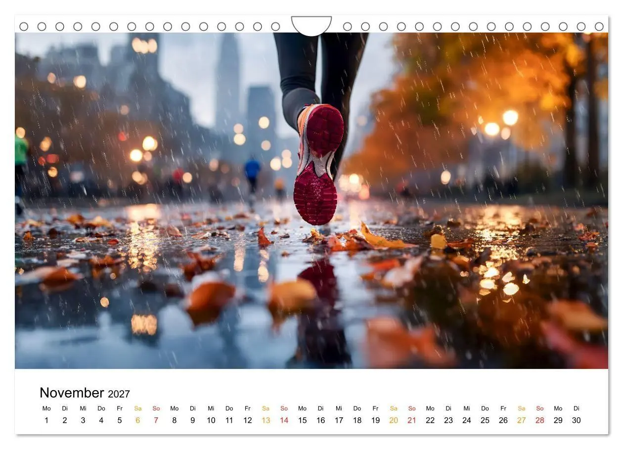 Bild: 9783569028012 | Marathon Power (Wandkalender 2027 DIN A4 quer), CALVENDO...