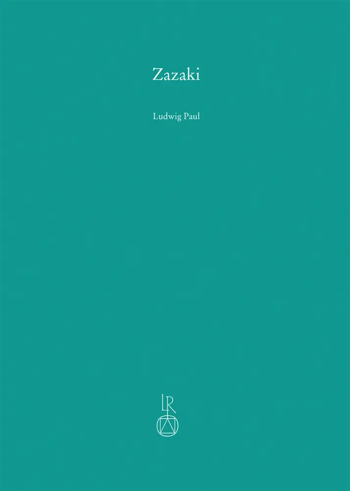Cover: 9783752008012 | Zazaki | Grammatik und Versuch einer Dialektologie | Ludwig Paul