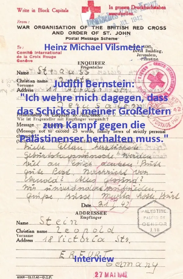 Cover: 9783759898012 | Judith Bernstein: "Ich wehre mich dagegen, dass das Schicksal...