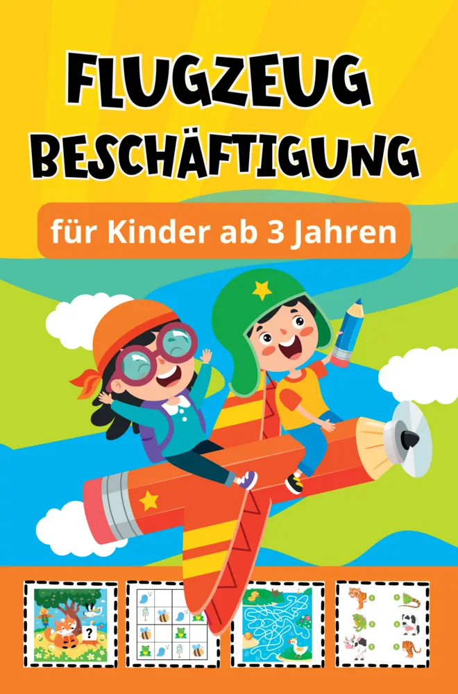 Cover: 9789403788012 | Flugzeug Beschäftigung für Kinder ab 3 Jahren | Frederick Lober | Buch