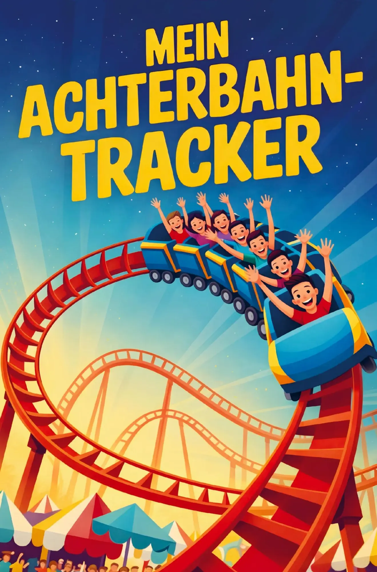 Cover: 9789403858012 | Mein Achterbahn-Tracker | Tobias Falkenberg | Taschenbuch | 124 S.