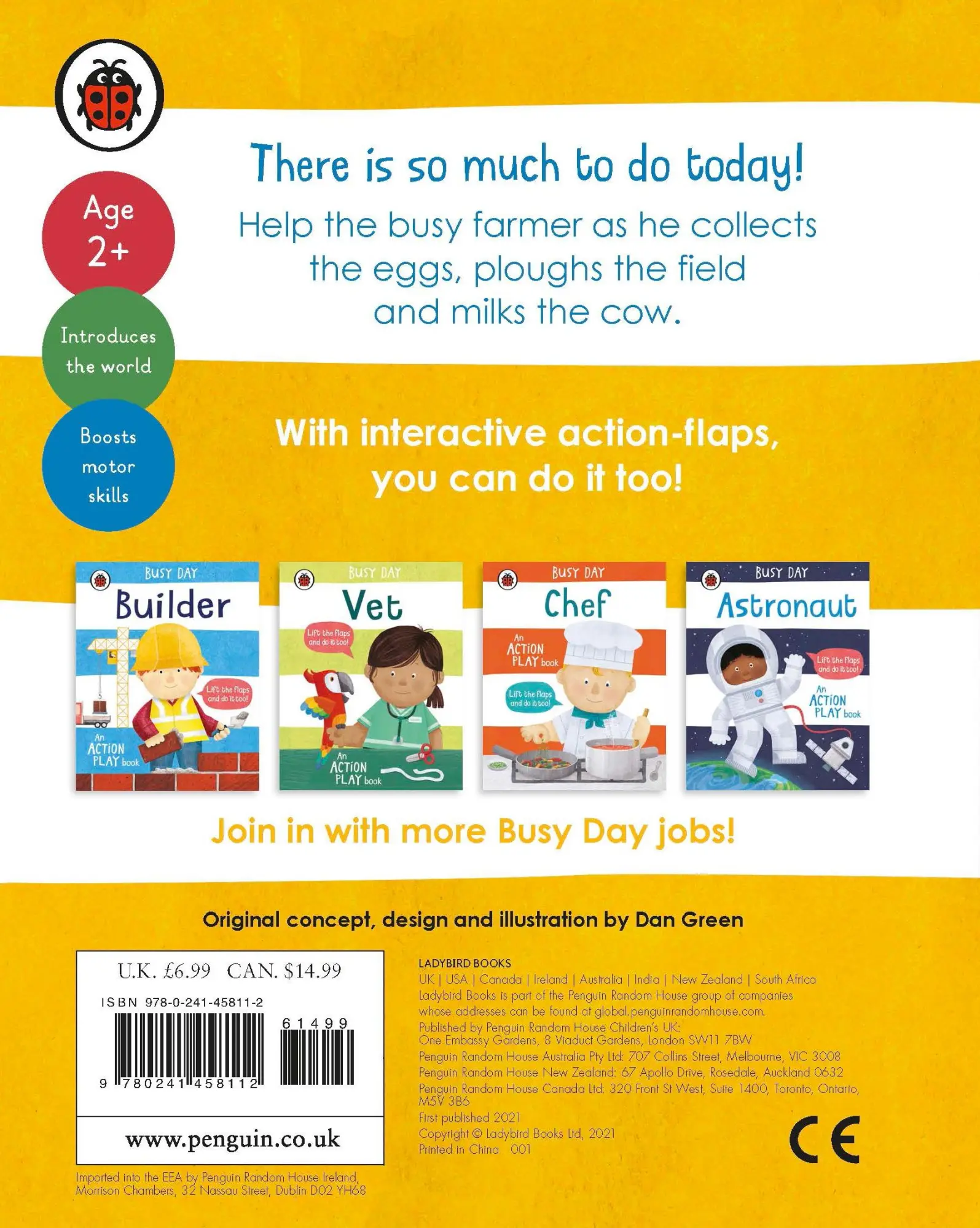 Cover: 9780241458112 | Busy Day: Farmer | An action play book | Dan Green | Buch | Englisch