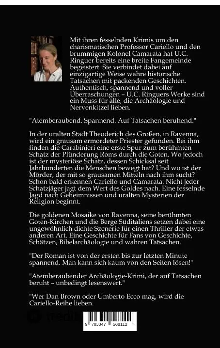 Rückseite: 9783347568112 | Der Schatz der Goten | U. C. Ringuer | Taschenbuch | 872 S. | Deutsch