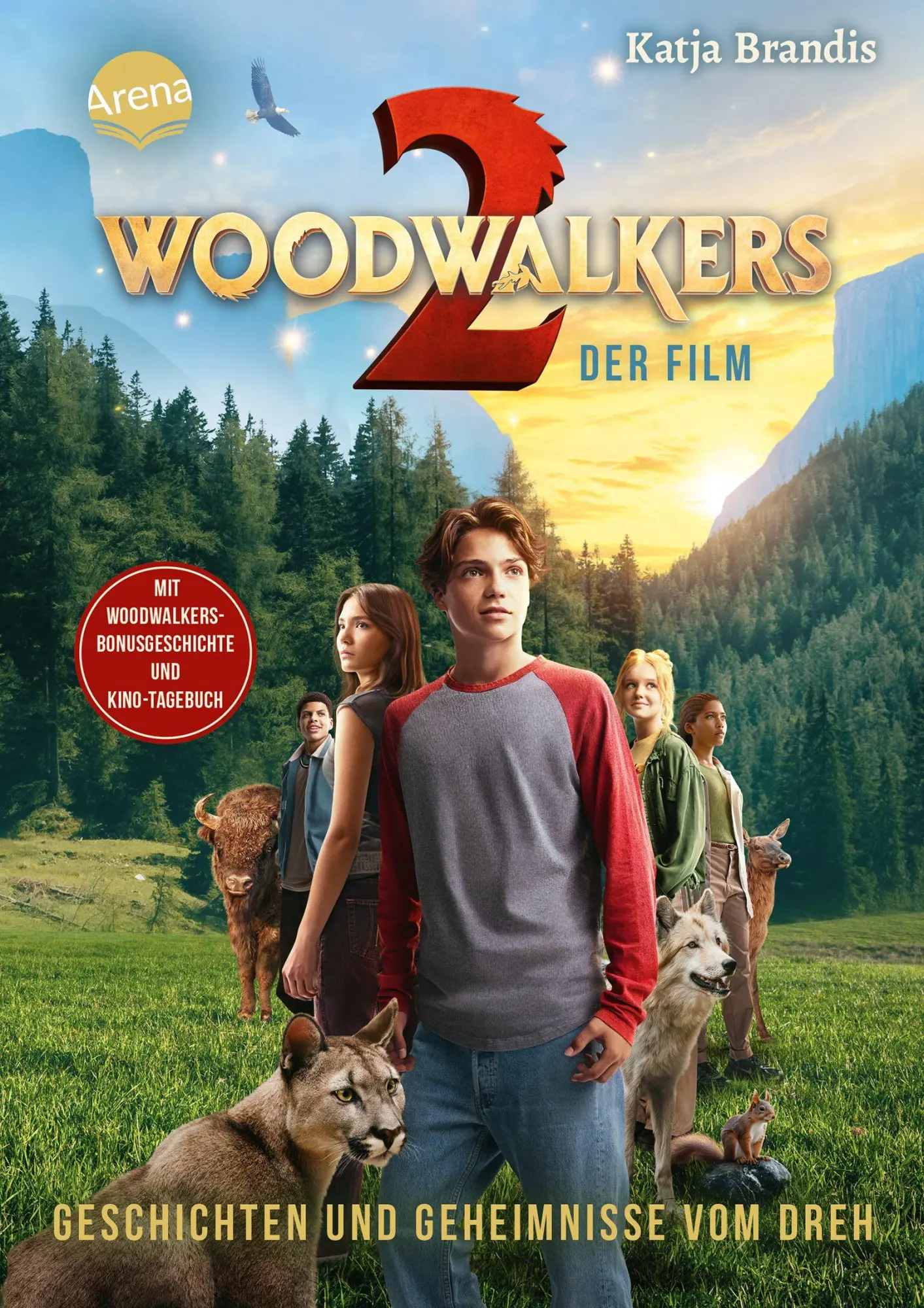 Cover: 9783401608112 | Woodwalkers - der Film (2). Geschichten und Geheimnisse vom Dreh