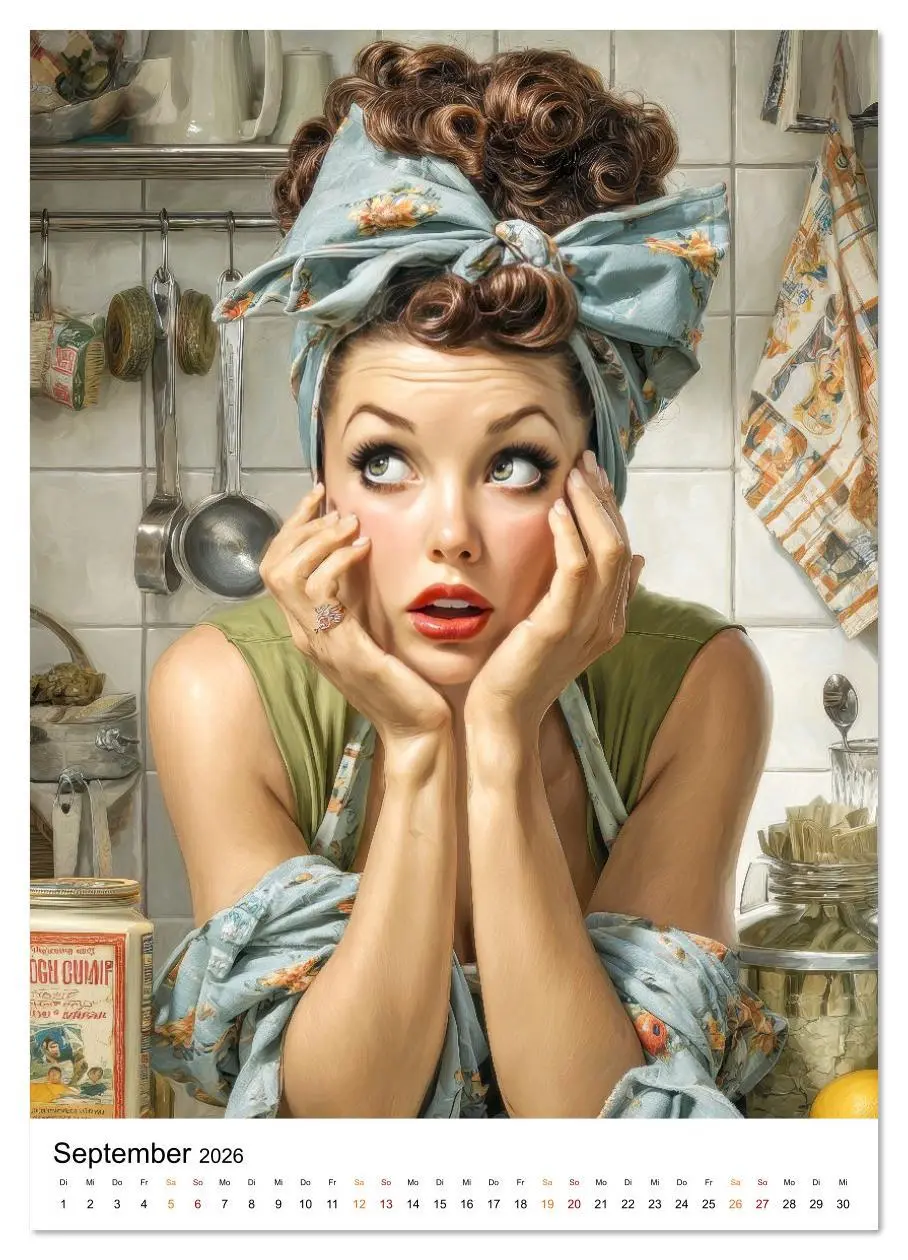 Bild: 9783516618112 | Frau hat viel zu tun (hochwertiger Premium Wandkalender 2026 DIN A2...