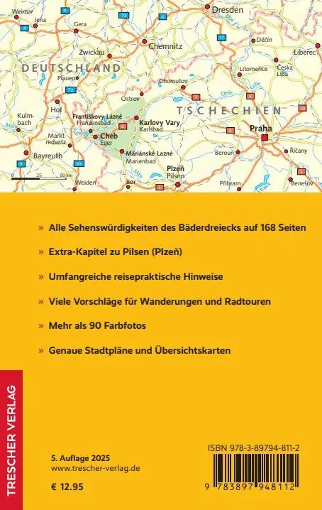 Rückseite: 9783897948112 | TRESCHER Reiseführer Böhmisches Bäderdreieck | André Micklitza | Buch