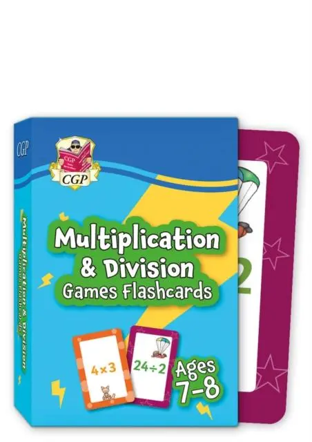 Cover: 9781789088212 | Multiplication &amp; Division Games Flashcards for Ages 7-8 (Year 3)