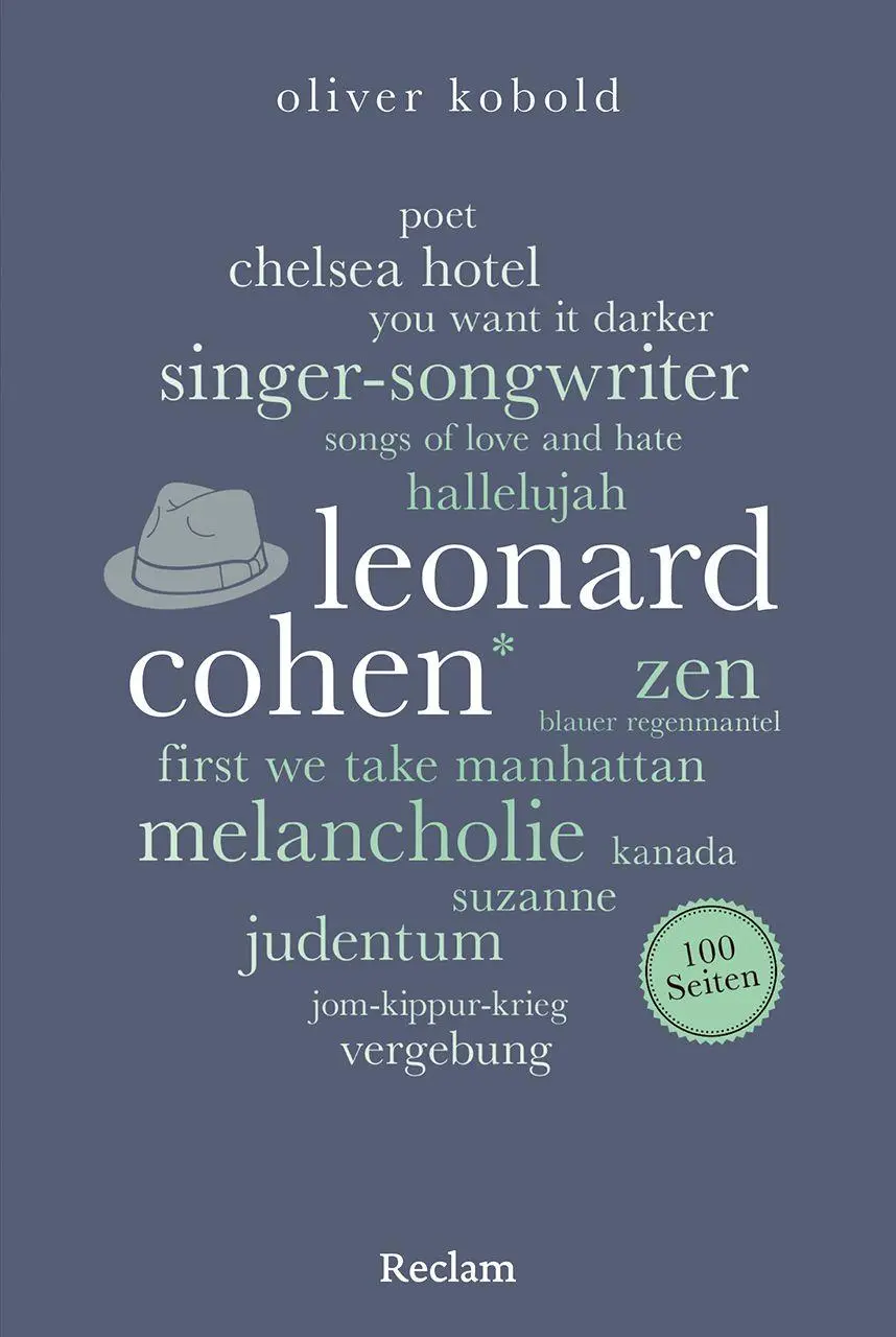 Cover: 9783150208212 | Leonard Cohen. 100 Seiten | Oliver Kobold | Taschenbuch | 100 S.