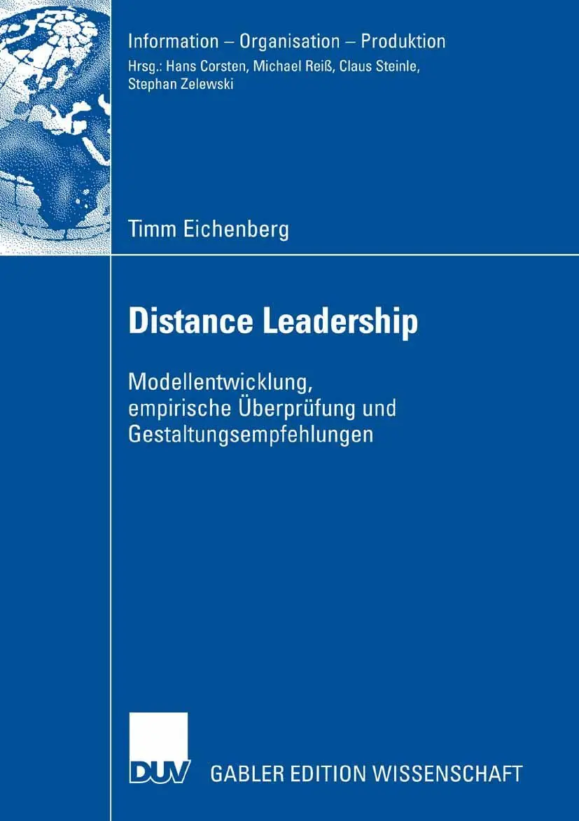 Cover: 9783835008212 | Distance Leadership | Timm Eichenberg | Taschenbuch | Deutsch | 2007