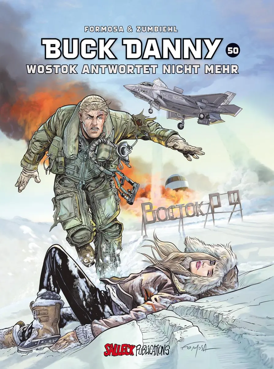Cover: 9783899088212 | Buck Danny | Nr. 50: Wostok antwortet nicht mehr | Frédéric Zumbiehl