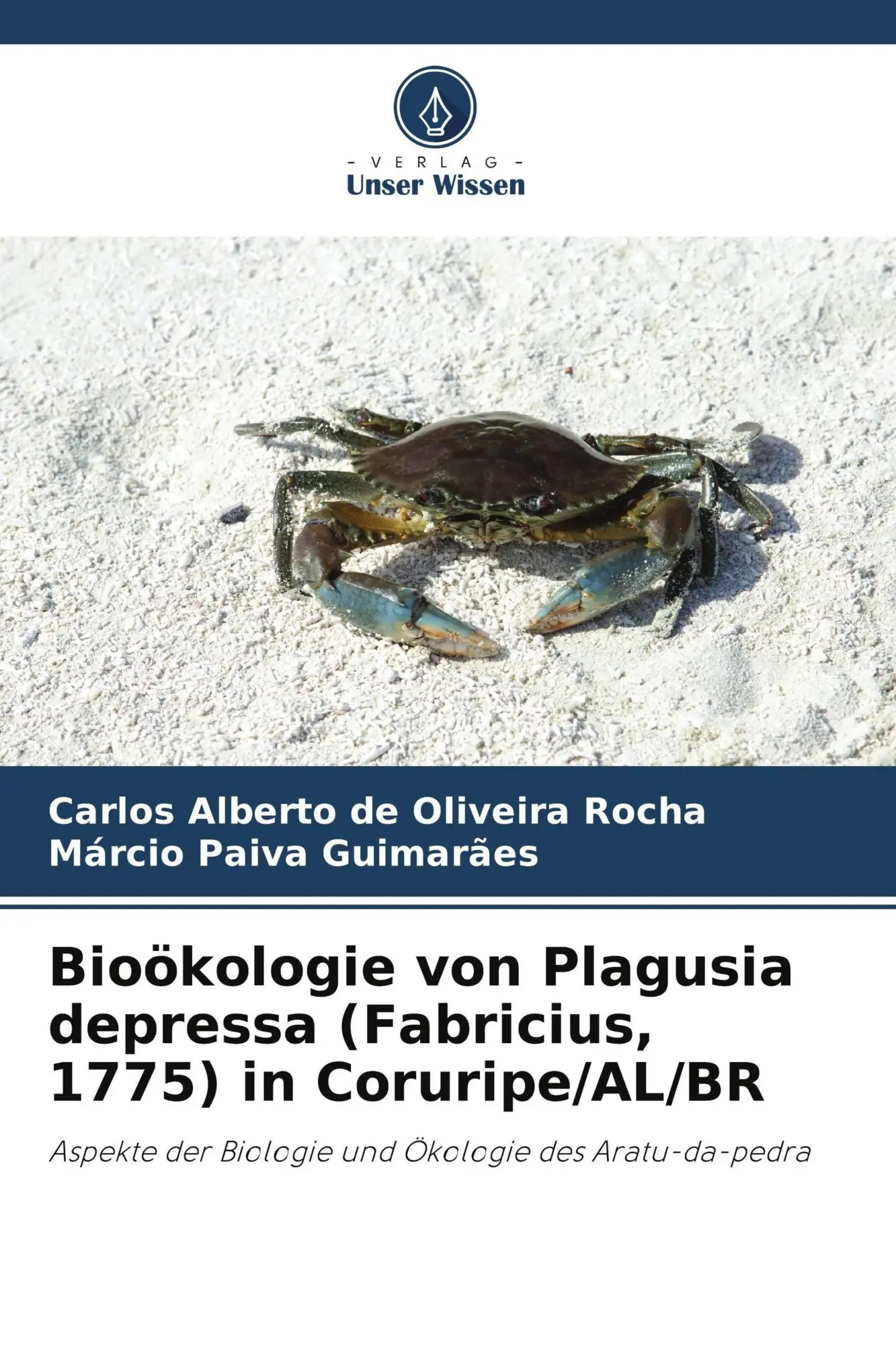 Cover: 9786208418212 | Bioökologie von Plagusia depressa (Fabricius, 1775) in Coruripe/AL/BR