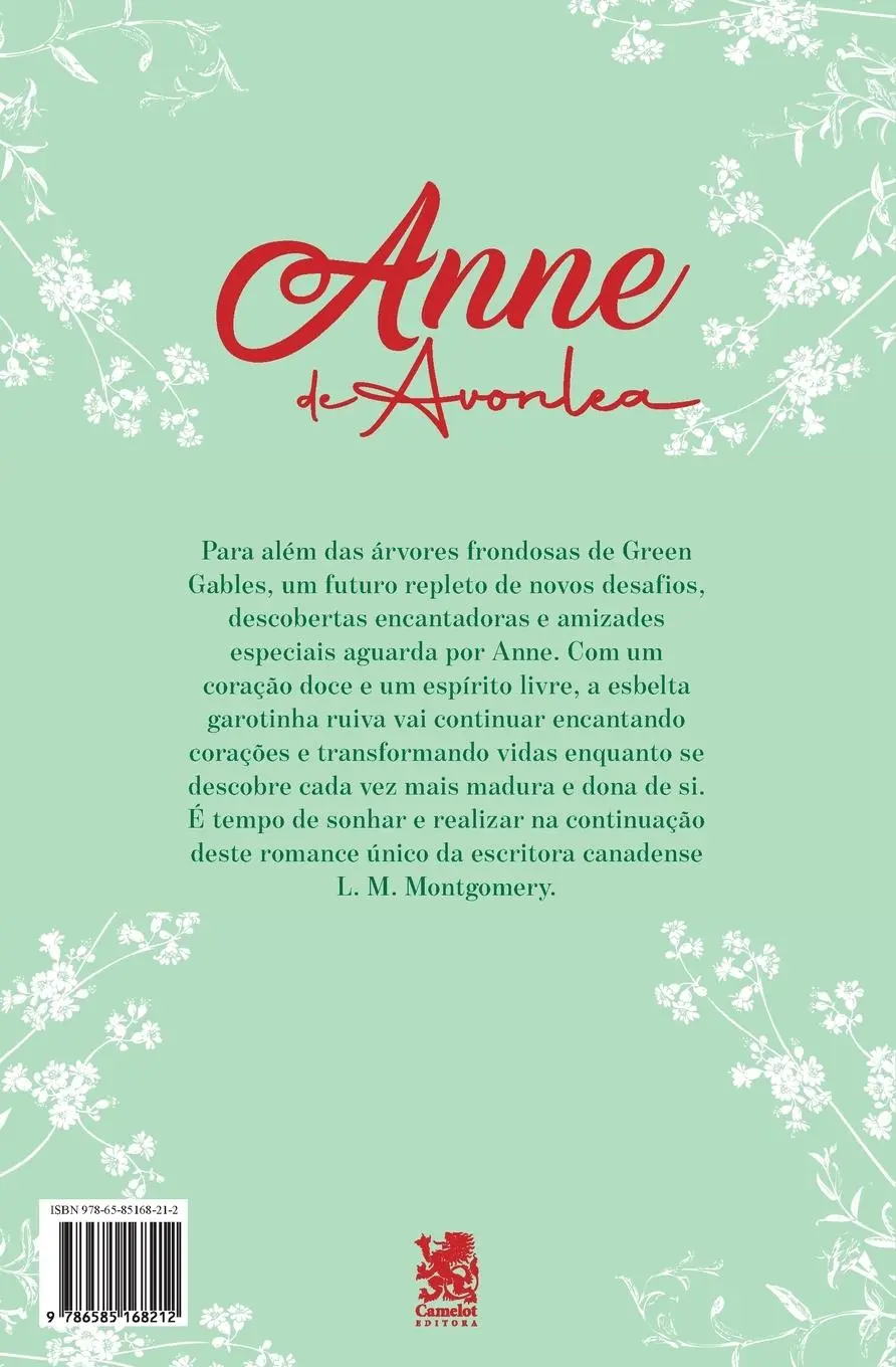 Rückseite: 9786585168212 | Anne de Avonlea | Lucy Maud Montgomery | Taschenbuch | Portugiesisch