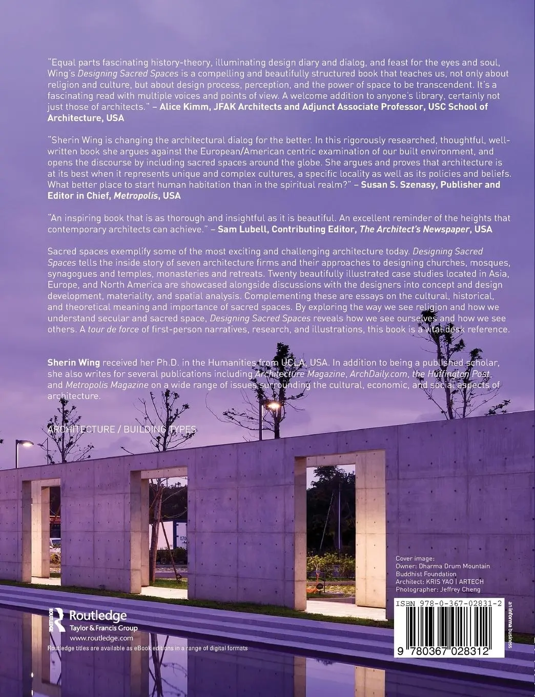 Rückseite: 9780367028312 | Designing Sacred Spaces | Sherin Wing | Taschenbuch | Englisch | 2018
