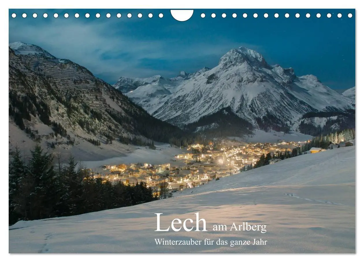 Cover: 9783457818312 | Lech am Arlberg - Winterzauber für das ganze Jahr (Wandkalender...