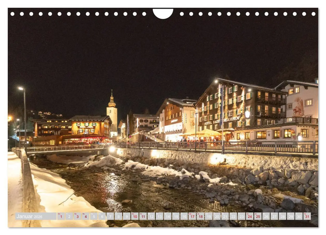 Bild: 9783457818312 | Lech am Arlberg - Winterzauber für das ganze Jahr (Wandkalender...
