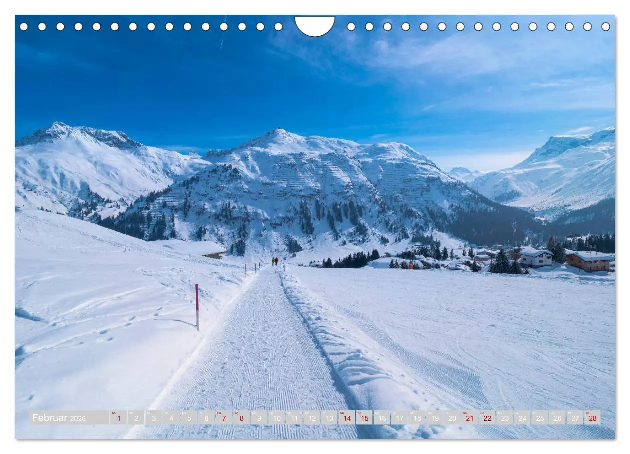 Bild: 9783457818312 | Lech am Arlberg - Winterzauber für das ganze Jahr (Wandkalender...