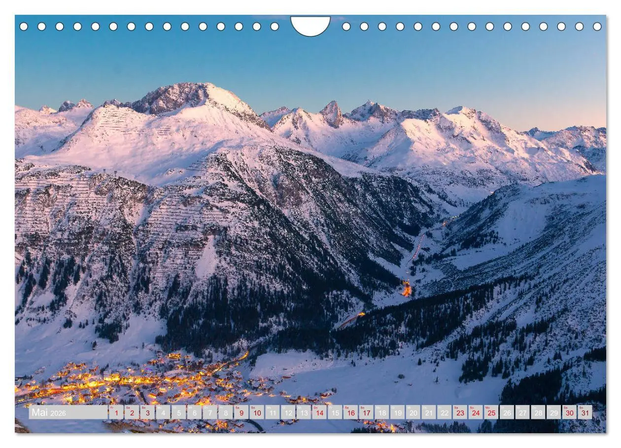 Bild: 9783457818312 | Lech am Arlberg - Winterzauber für das ganze Jahr (Wandkalender...