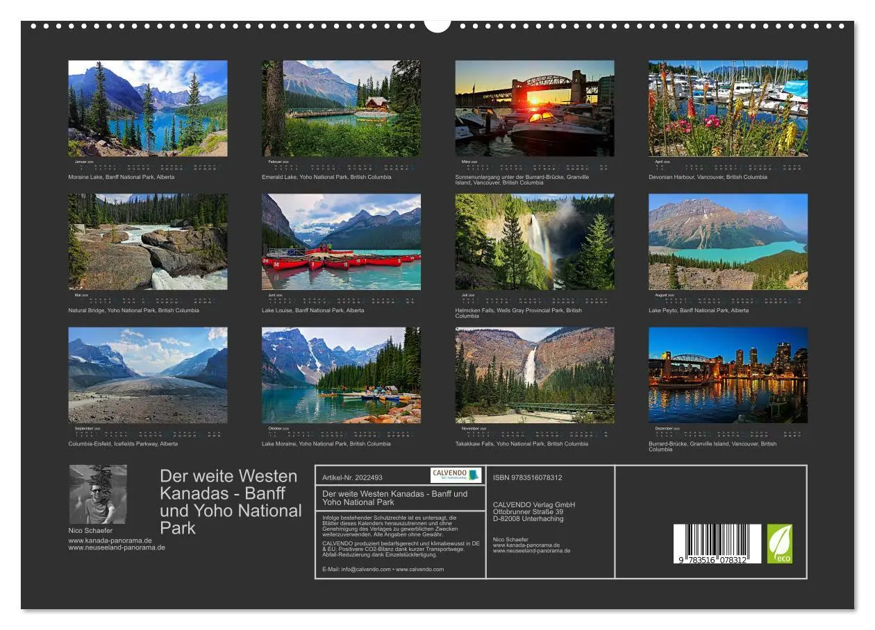 Bild: 9783516078312 | Der weite Westen Kanadas - Banff und Yoho National Park...