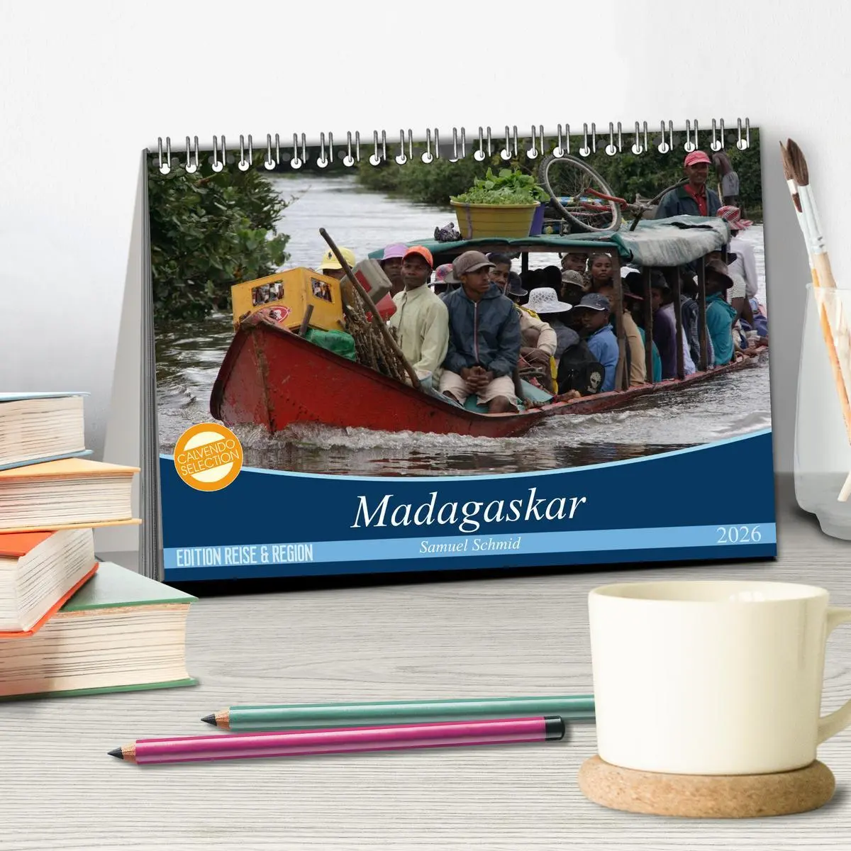 Bild: 9783516148312 | Madagaskar (Tischkalender 2026 DIN A5 quer), CALVENDO Monatskalender