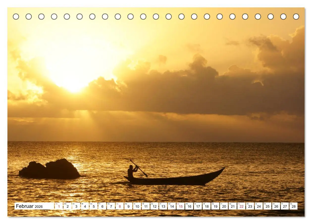 Bild: 9783516148312 | Madagaskar (Tischkalender 2026 DIN A5 quer), CALVENDO Monatskalender