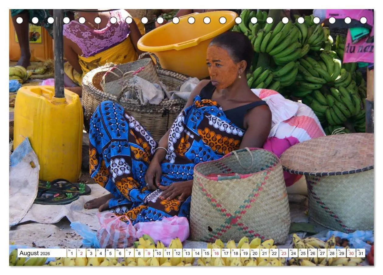 Bild: 9783516148312 | Madagaskar (Tischkalender 2026 DIN A5 quer), CALVENDO Monatskalender